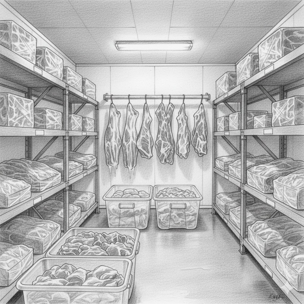 اللحوم المجمدة